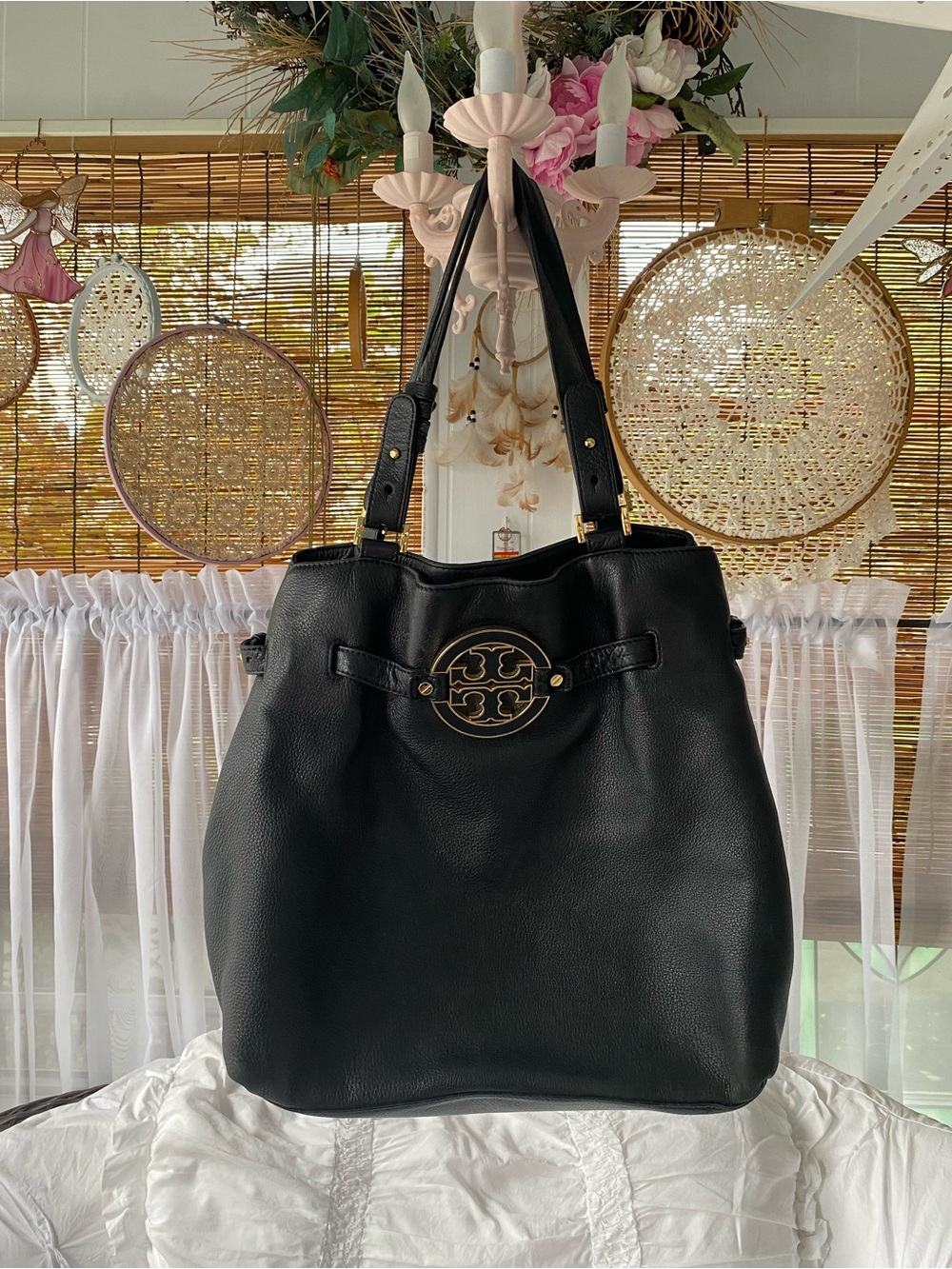 Tory Burch Amanda Hobo Tote Bag